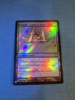 MTG Minamo School at Water's Edge 💥FOIL💥 The List Reprints Mystery Booster LP - Image 1