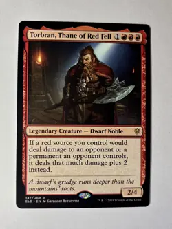 Torbran Thane Of Red Fell Throne Of Eldraine #154 NM MTG - Image 1