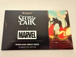MTG Secret Lair x Marvel's Spider-Man: Heroic Deeds [FOIL EDITION] (SEALED) - Image 2