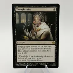 Magic The Gathering MTG: Thoughtseize - Theros (THS) #107 (Near Mint) Rare - Image 1