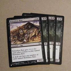 4x Relentless Rats Masters 25 - Regular - Image 1