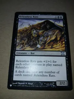 4x Relentless Rats Masters 25 - Regular - Image 3