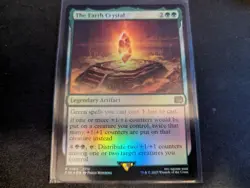 MTG Magic the Gathering FOIL The Earth Crystal FIN! - Image 1