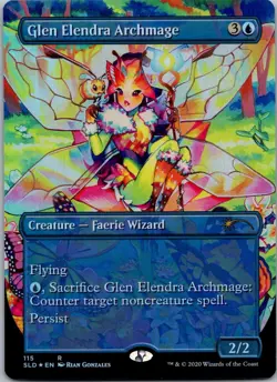 Glen Elendra Archmage R Secret Lair Drop Series 115 NM FOIL - Image 1