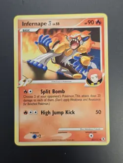 Pokemon Infernape #43/111 Rising Rivals Regular Non Holo TCG MP++ - Image 3