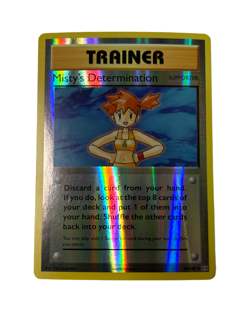 Pokemon TCG Misty's Determination 80/108 Reverse Holo Evolutions MINT - Image 1