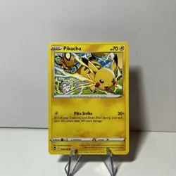 Pokemon TCG Pikachu Silver Tempest 049/195 Regular Common - Image 1