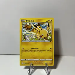 Pokemon TCG Pikachu Silver Tempest 049/195 Regular Common - Image 3