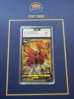 Carte pokemon PCA 9.5 Electhor de Galar V FA 182/172 Stars Etincelantes EB09 fr - Image 1