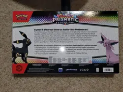 Pokemon Prismatic Evolutions Figure Collection Box Umbreon New Sealed - Image 2