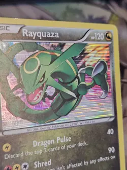Rayquaza 93/113 Legendary Treasures Holo Pokemon TCG LP - Image 5