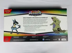 Pokemon TCG - Prismatic Evolutions Lucario Ex & Tyranitar Ex Premium Collection - Image 2