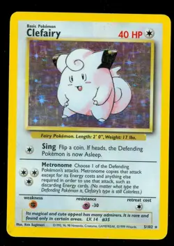 Pokemon CHANSEY 3/102 Base Set - RARE HOLO - Lightly Played - Image 1