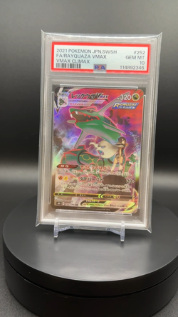 Rayquaza VMAX 252/184 S8b: Vmax Climax Holo (Japanese) Pokemon PSA 10 - Image 2