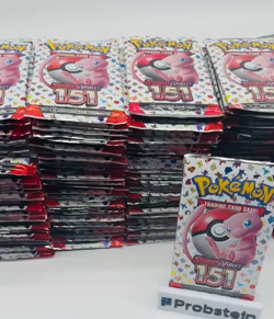 Lot of (246) Pokemon TCG 151 MEW EN Booster Packs SEALED - Image 2