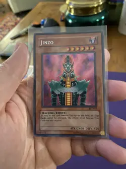 Yugioh Jinzo BPT-011 Secret Rare Promo LP - Image 1