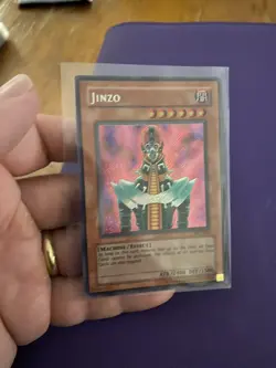 Yugioh Jinzo BPT-011 Secret Rare Promo LP - Image 2