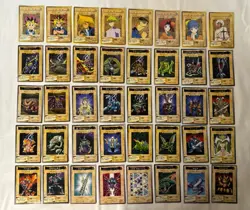 Yu-gi-oh Bandai Carddass Regular Cards 1998-1999 Vintage Japanese 82cards - Image 2