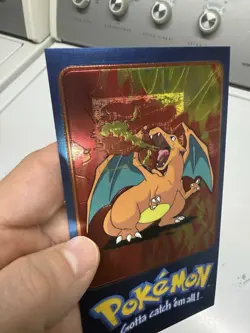 Charizard 5 of 5 Topps 2000 Chrome Oversized Box Topper Series 2 Pokemon Card - Image 5