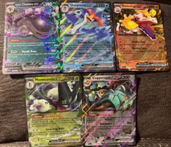 Pokemon TCG - Paldea Evolved 5 Card Ex Lot - Image 1