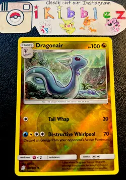 Dragonair 150/236 NM Reverse Holo Foil Pokemon Card. Free Tracked Shipping! - Image 1