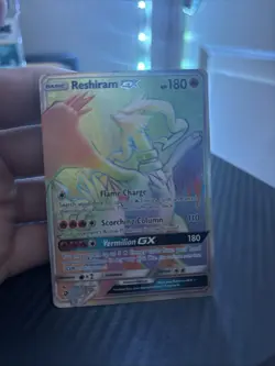 Pokemon Mega M Charizard EX TCG Secret Ultra Rare Holo Card - Image 1