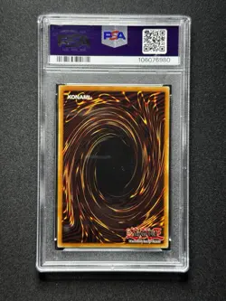 PSA 8 Yugioh Black Luster Soldier Sweepstakes Promo Stainless Steel God Cards - Image 2