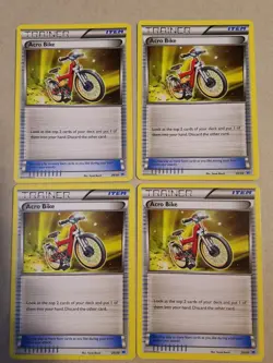 4X Latios Trainer Kit Acro Bike 20/30 Trainer Play Set Pokemon Trading Card LP - Image 1