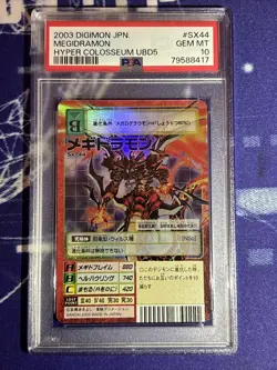 PSA 10 Megidramon X Antibody HOLO Ultimate Battle Deck 5 Digimon Card MINT! - Image 1