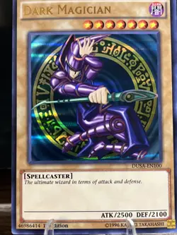 Yu-Gi-Oh TCG Dark Magician DUSA-EN100 1st Edition Ultra Rare Card NM - Image 2