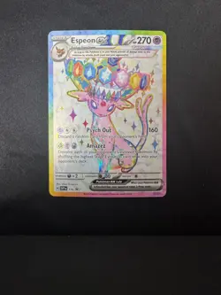 ⭐Espeon ex SVP175 Sv: Scarlet & Violet Promo Cards Holo ⭐ - Image 1