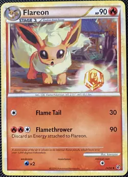 Flareon 26/90 Undaunted Regular - Pokemon Card - Image 1
