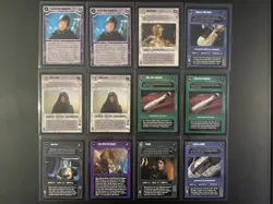 Star Wars CCG SWCCG Enhanced Jabba's Palace Premium 12 Cards Total Decipher - Image 1
