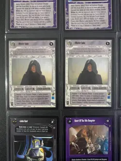 Star Wars CCG SWCCG Enhanced Jabba's Palace Premium 12 Cards Total Decipher - Image 2