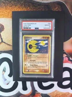 PSA 10 Pokemon Lunatone EX Deoxys 36/107 2005 Card - Image 1