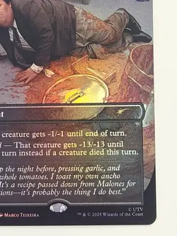 MTG Tragic Slip R Foil #7043 SLD Secret Lair The Office Bonus Card - Image 5