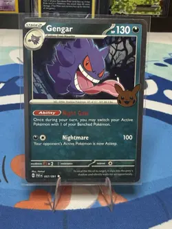 Gengar 057/091 COSMOS HOLO Trick or Trade Pokemon Card - Image 1