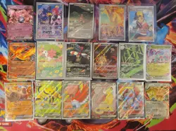 Pokemon TCG Destined Rivals Card Lot Full Arts And Illustration Rares And EX's - Image 1