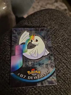 Dewgong #87 - Topps BLUE LOGO - Tv Animation - Holo POKEMON CARD - Image 1