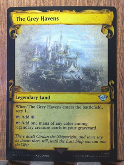 MTG The Grey Havens (Showcase Scrolls FOIL) The Lord of the Rings NEAR MINT 💕 - Image 1