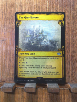 MTG The Grey Havens (Showcase Scrolls FOIL) The Lord of the Rings NEAR MINT 💕 - Image 3