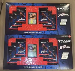 Magic The Gathering Marvel Spiderman Web-Slinger's Kit Costco Exclusive Bundle - Image 1