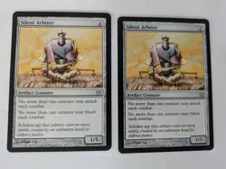 2 Silent Arbiter 5th Dawn MTG NM Free shipping with tracking - Image 1