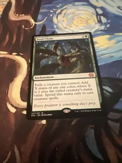 Magic The Gathering Double Masters 2022 - Food Chain #147/331 Mint! LC OC112 - Image 2