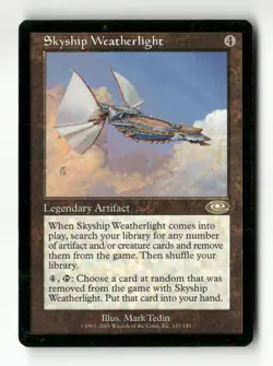 Skyship Weatherlight Planeshift #133 Magic the Gathering - Image 1