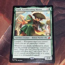 Toph, Earthbending Master X1 Mtg Avatar The Last Airbender Jumpstart Nm - Image 1