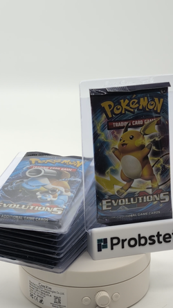 AUCTION #3 LOT of (10) Pokemon XY Evolutions Factory Sealed Booster Packs - Image 2