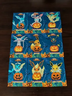 Pokemon Database Halloween Set Eeveeloution Star Holo - Image 1