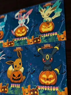 Pokemon Database Halloween Set Eeveeloution Star Holo - Image 3