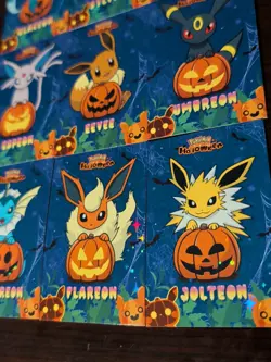 Pokemon Database Halloween Set Eeveeloution Star Holo - Image 5